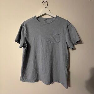H&M Light Gray Short Sleeve Tee